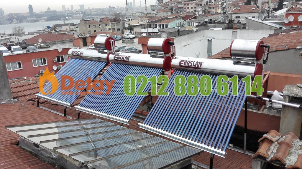 İstanbul Şişli güneş enerji sistemleri ile su ısıtma