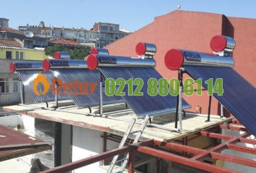 İstanbul Şişli güneş enerji sistemleri ile villalarda su ısıtma