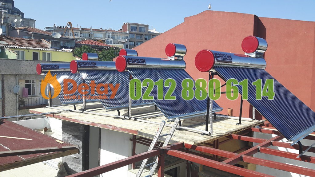 İstanbul Adalar güneş enerji sistemleri ile otellerde su ısıtma
