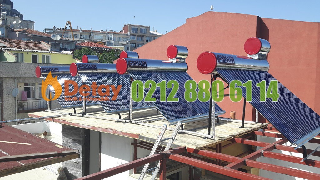 Edirne Havsa güneş enerji sistemleri ile villalarda su ısıtma