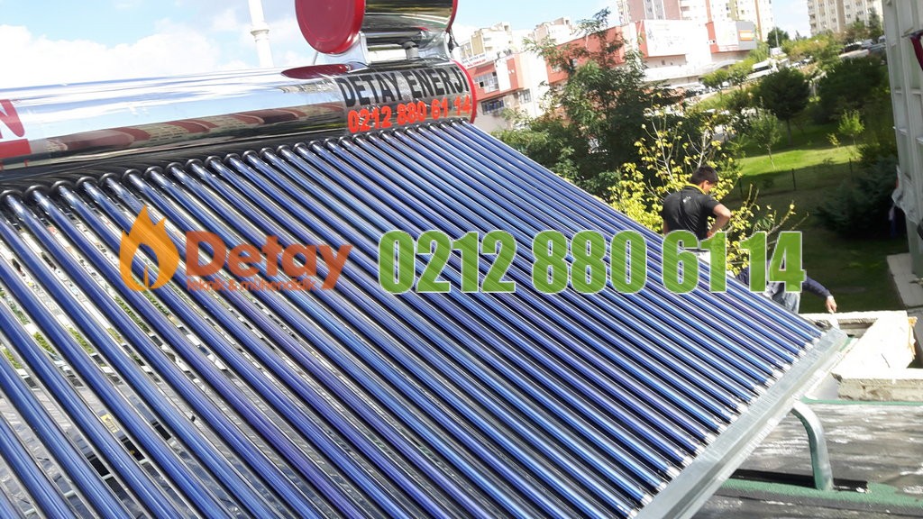 İstanbul\Bahçelievler güneş enerji sistemleri ile villalarda su ısıtma