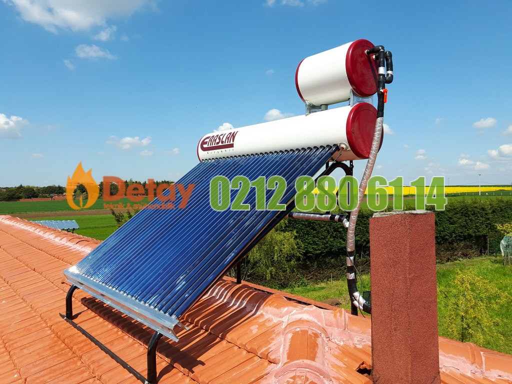 Edirne Süloğlu güneş enerji sistemleri ile villalarda su ısıtma