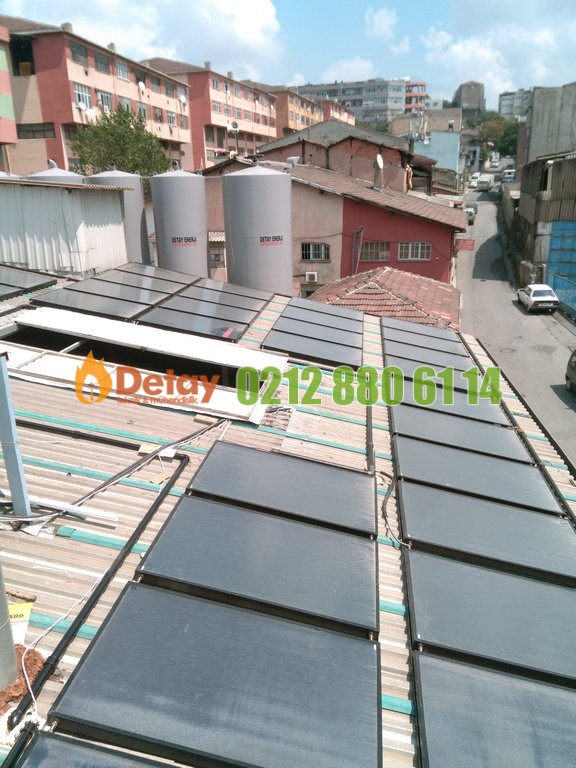 İstanbul Gaziosmanpaşa güneş enerji sistemleri ile iş yerlerinde su ısıtma