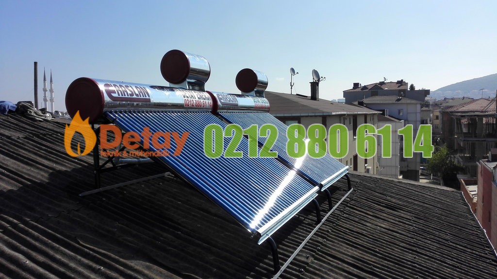 İstanbul\Beykoz güneş enerji sistemleri ile villalarda su ısıtma